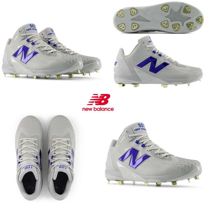 뉴발란스 야구화 퓨어셀 오타니 1 금속 징 스파이크 쿠션 경량 운동화 MSHOTA12E