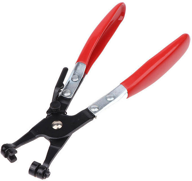 수도관 호스 플랫 밴드 링 타입 클램프 플라이어 정원 자동차 트럭용 자동 제거 도구, 1개