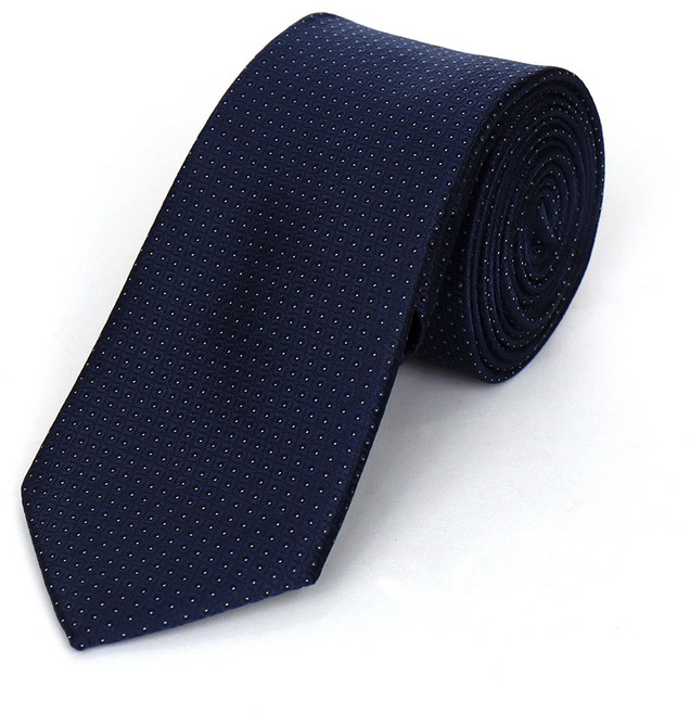 바찌 올오버 패턴 일반 넥타이 네이비 VN1M1BA511N0