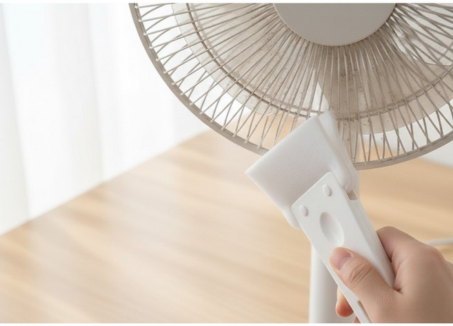 에이롱 선풍기 틈새 클리너 미니 브러쉬 2개, 화이트