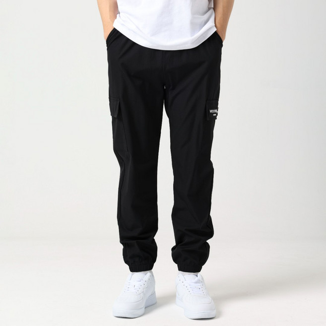 오로꼬 남자 쿨링 나일론 조거팬츠 아이스 냉감 바지