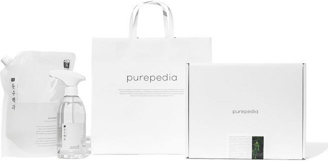 순수백과 피톤치드 편백수 원액 스프레이 선물세트 신혼부부 집들이, 1개, 1.5L