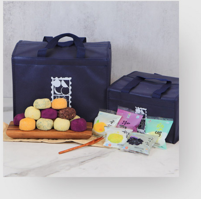 제주사월 5종 혼합 오메기떡 부직포 개별포장 제주도특산품 제주직송택배 25개입, 25개, 60g