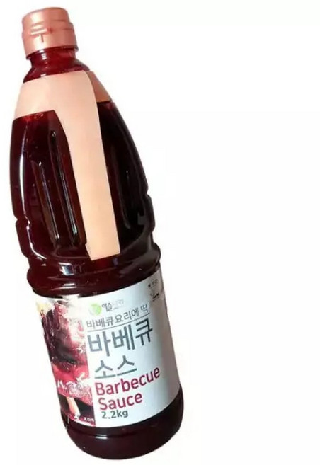 이슬나라 바베큐소스 2.2kg 8개 업소용 훈제소스 그릴소스 고기양념