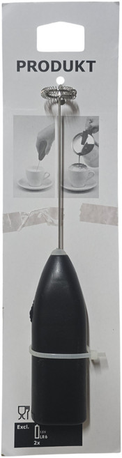 [무료배송]이케아온라인몰 PRODUKT 카페라떼 미니전동우유거품기, 블랙