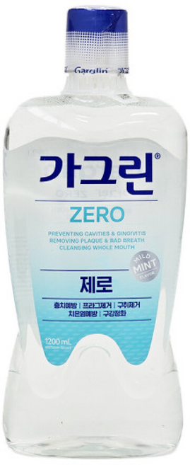 가그린 제로 구강철결제, 1.2L, 1개입, 1개