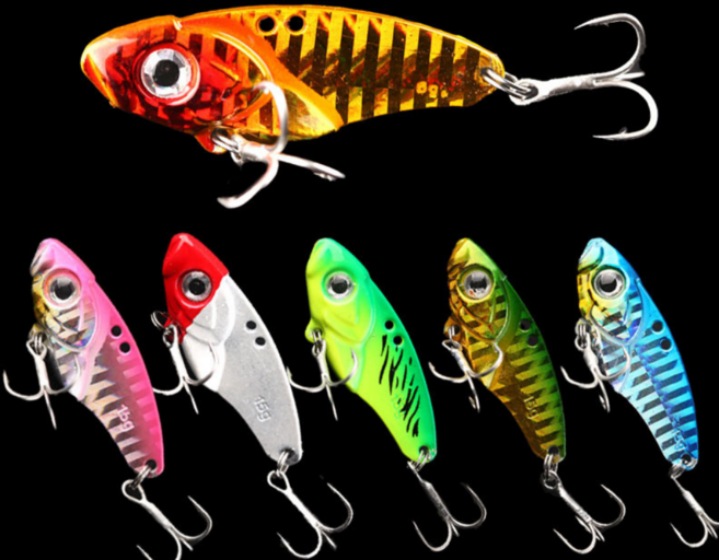 하마피싱 메탈지그 바이브레이션 6종세트, 1개, 10g, 혼합색상