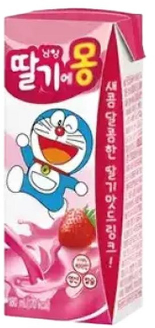 남양 딸기에몽 190ml 12팩/무배/유통기한26.05월이후제품, 12팩