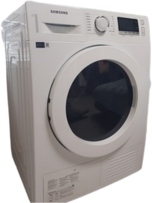 삼성 소형 건조기 9KG 저온 제습 건조 DV90TA040KE 화이트 기사님설치 폐가전무상수거