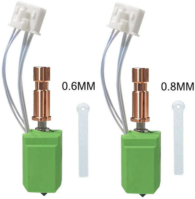 Anycubic Kobra S1 Hotend 세라믹 노즐 콤보 헤드 3d 프린터 24V 48W 급속 가열 320 ℃ 액세서리, 08 Hotend68