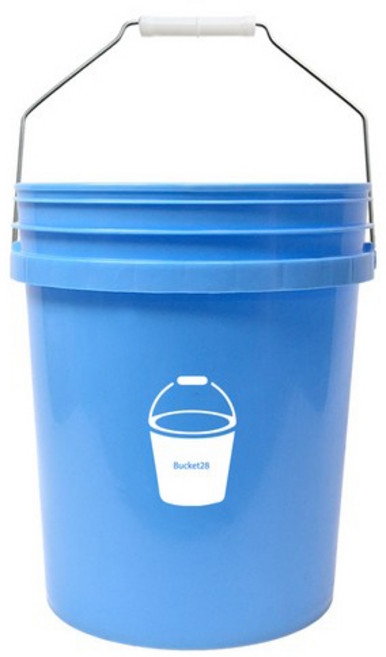 월드크린 버킷28 세차버킷, 20L, 스카이블루