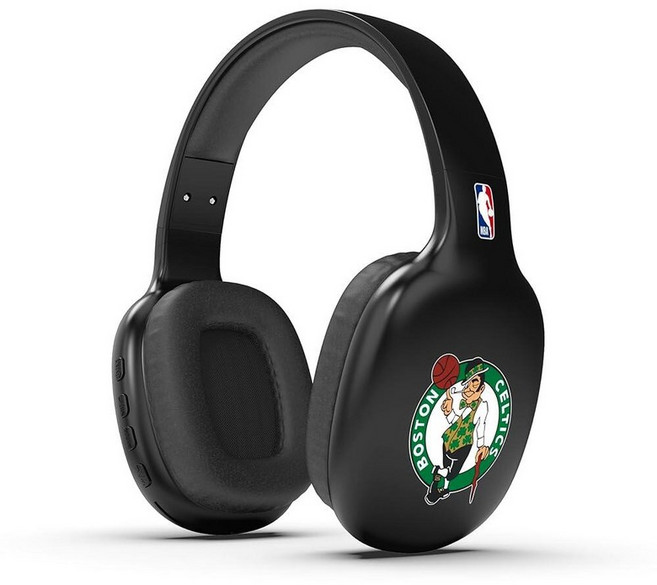 SOAR NBA 무선 오버 더 이어 블루투스 헤드폰 인디애나 페이서스_168016, 보스턴 셀틱스_168016