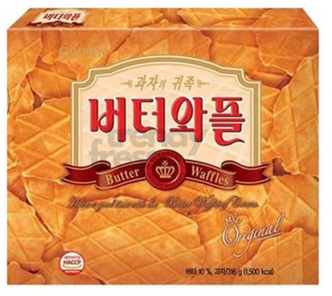 옵트샵 버터와플 316g 가공식품, 1개