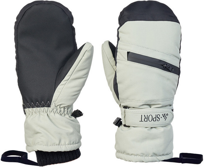 앨오앤지 카드수납 가능 남여공용 방한 방수 스키 보드 벙어리장갑