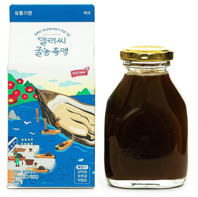 델리씨 굴 농축액 소스 200g, 1개