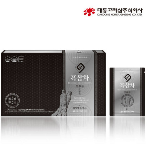 애브스터프 대동고려삼 흑삼차 3g x 100포, 100개, 100개입