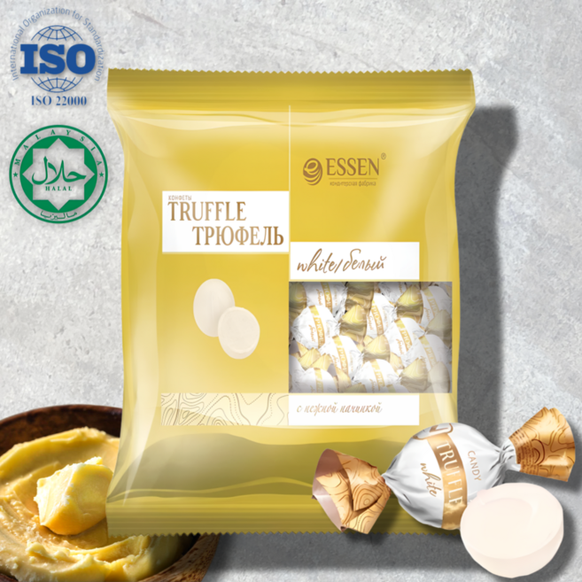 에센 트러플 화이트초콜릿 유럽 러시아 선물 밀크맛, 1개, 500g
