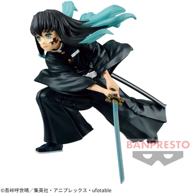 귀멸의칼날 무한성편 반프레스토 바이브레이션 스타즈 무이치로 피규어, 1개