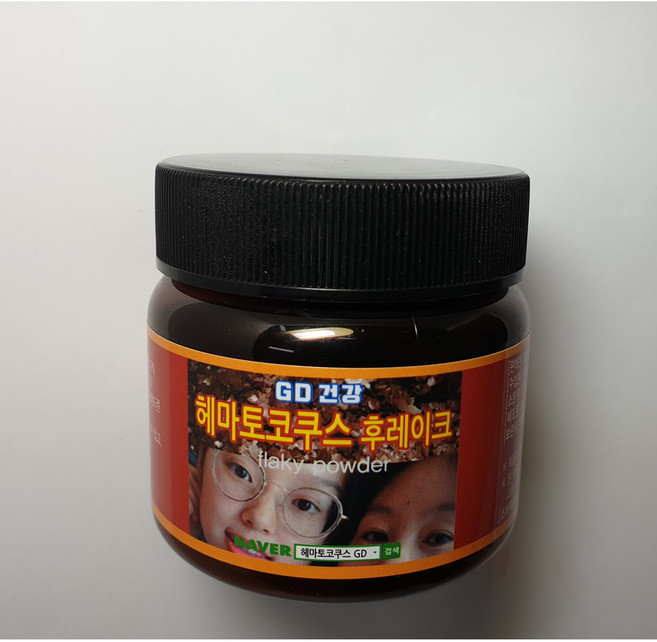 아스타잔틴 6.3%고함유 헤마토코쿠스12g 후레이크형 분말(flaky powder) 1통, 12g, 1개