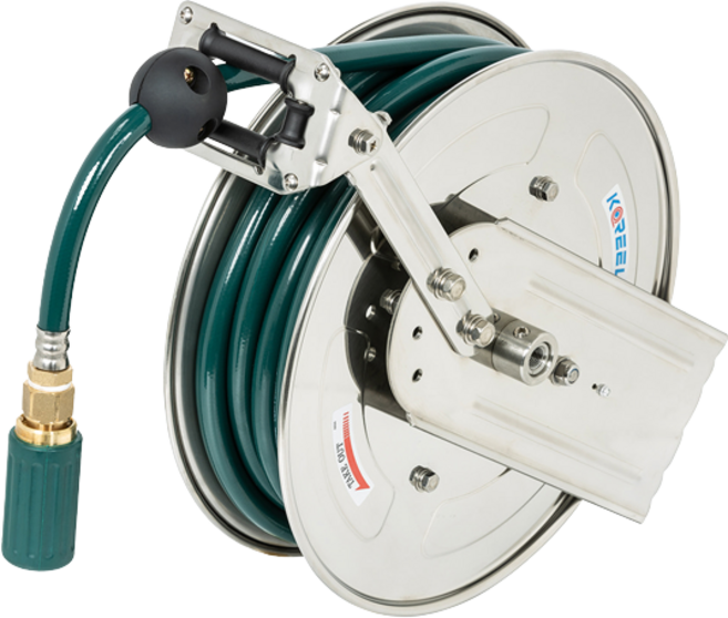 자동호스 워터릴 코릴 TWA-1008N-STS 미니릴호스 물호스, 냉수, 15m, 1개