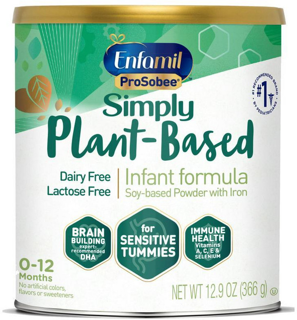 엔파밀 프로소비 소이 식물성 인펀트 분유 Enfamil ProSobee Soy Infant powder, 366g, 1개