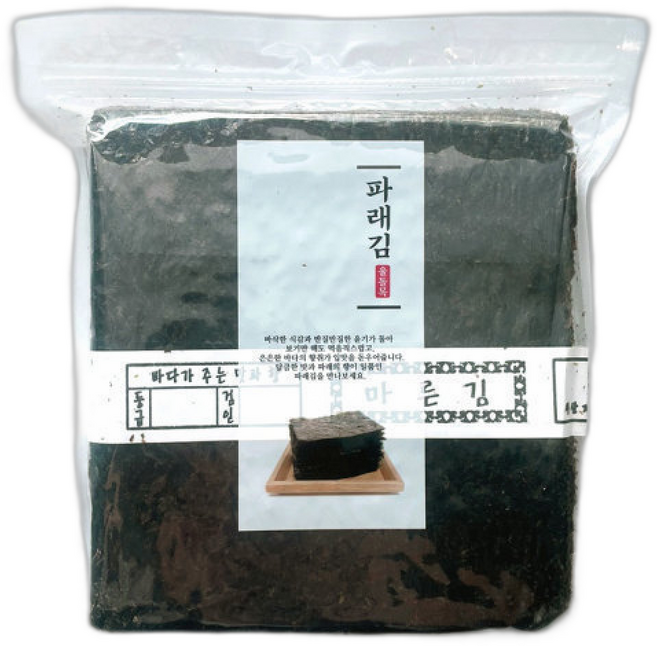 울돌목 완도산 파래김 지퍼포장, 1개