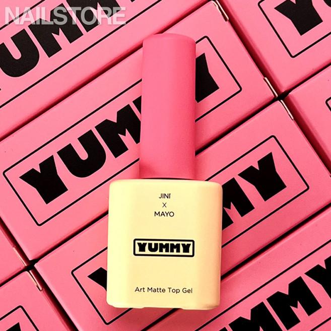 yogo 마요 야미 무광 매트 탑젤, 1개, 10g