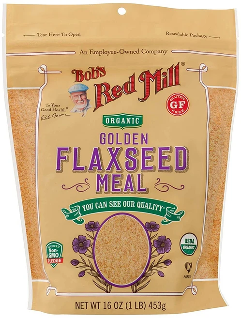Bob's Red Mill Organic Golden Flaxseed Meal 16 Oz, 453g, 1개 - 쿠팡