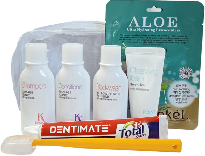 케라시스 여행용 세면도구 휴대용 세트, 1세트