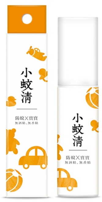 花仙子 小蚊清植萃防蚊噴霧 寶寶 清爽, 1個, 寶寶型