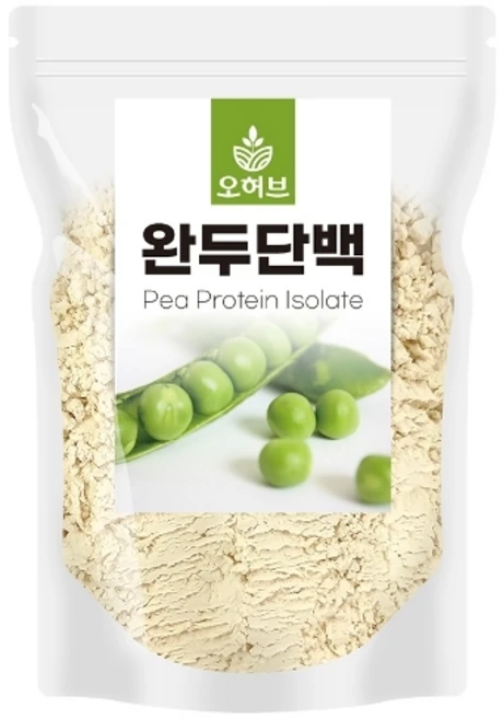 완두콩단백질 500g 식물성단백질 비건단백질 파우더 가루, 1개 - 쿠팡