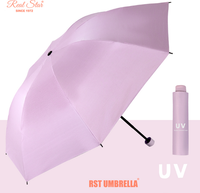 리얼스타 UV자외선차단 8K 3단 우산 양산