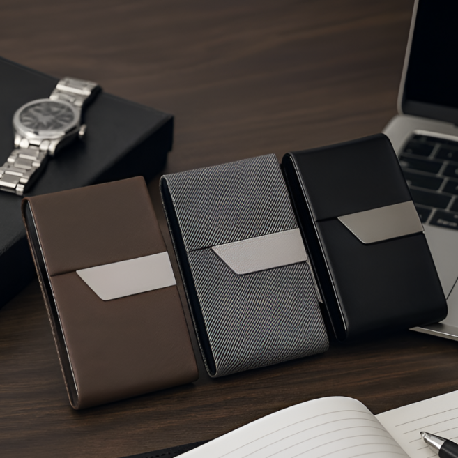 루미에 슬림 남녀공용 카드 명함지갑