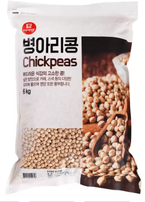 미이랑 병아리콩 6kg, 없음, 1개