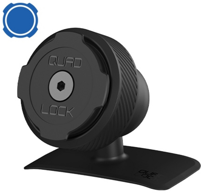 [한국자전거총판] 쿼드락 Adhesive Dash/Console Car Mount, 1개