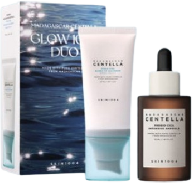 스킨천사 skin1004 마다가스카르 센텔라 글로우 1004 듀오, 2세트