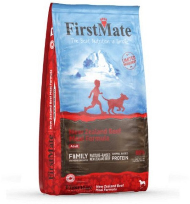 FirstMate 成犬配方 無穀物低敏 高蛋白犬糧, 11.4kg, 1箱, New Zealand Beef