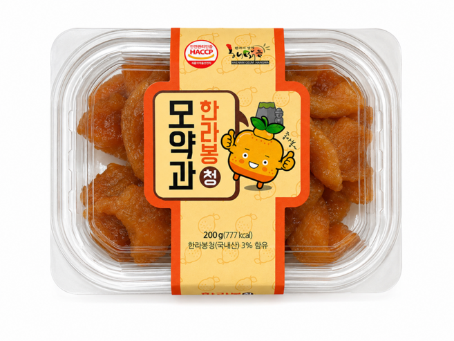 한라봉 청 모약과, 2개, 200g
