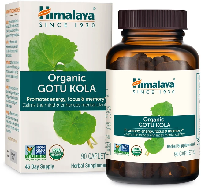 2개 히말라야 유기농 고투콜라 병풀 475mg 180캡슐 센텔라 추출물 gotu kola, 180정 - 쿠팡