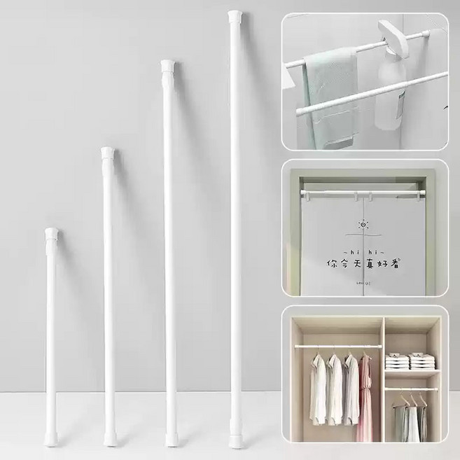 (5개입) 코코쥬 무타공 다용도 미니 압축봉