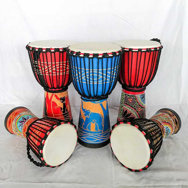 난타북 연습용 공연 전통 소가죽 큰북 타악기 북, 1개