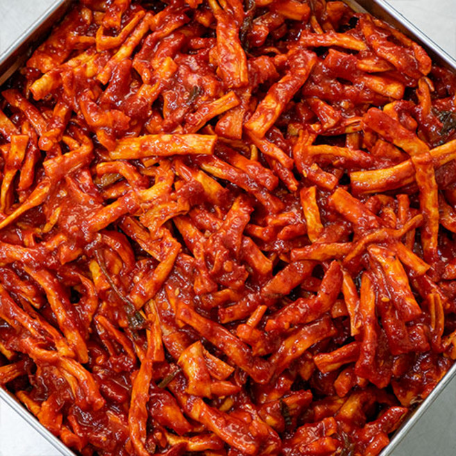 [젓갈이야기 도매] 무말랭이 무침 2종 대용량, 4kg, 1개, 4kg