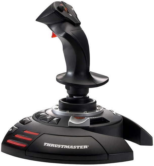 Thrustmaster T-Flight Hotas X 비행기 기어 게임 조이스틱(PC 호환), PC (Stick Only), 1개