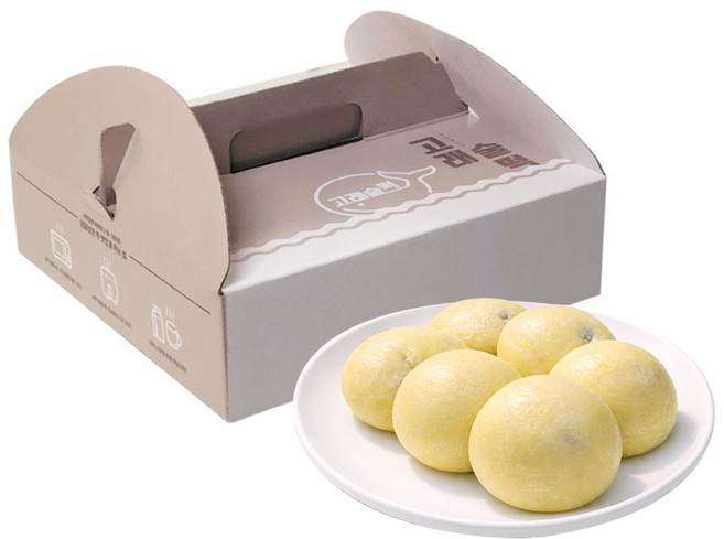 울산고래술떡 옥수수잔기지떡 1.5kg 옥수수술빵 잔기지떡 기정떡, 50개, 30g