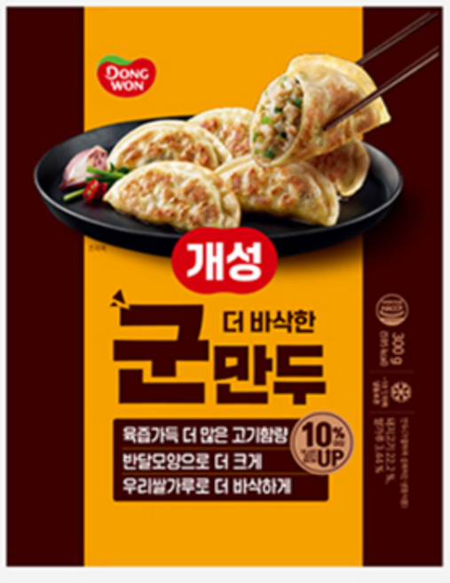 동원 개성 더 바삭한 군만두 600g, 2개