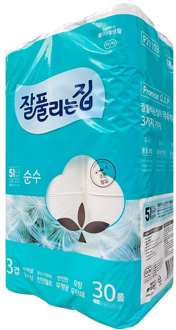 케이에이치커머스 잘풀리는집 순수 3겹, 28m, 30롤, 1개