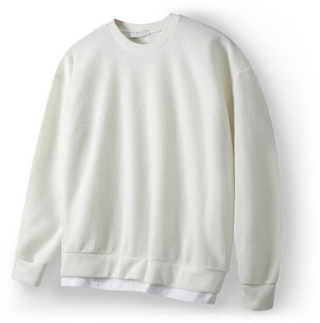 해리슨 남성용 NAT1010 레이어드 니트 맨투맨 HA-1018