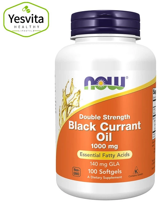 나우푸드 블랙커런트 씨드오일 1000mg 감마리놀렌산 함유 소프트젤 100정 - 쿠팡