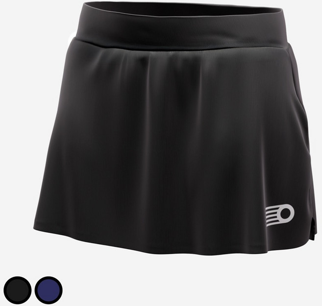 엑시옴 마고(MARGOT) 스커트 스포츠치마 XIOM 탁구복 하의 스포츠의류 하의 (블랙), 엑시옴 탁구복 마고 스커트 (블랙) 2XL, 블랙