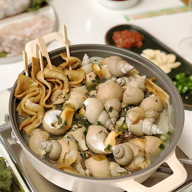 포항 동해안 자연산 백고동 백골뱅이 골뱅이탕 소 중 대 1kg, 백고동 대1kg (15-25마리), 1개